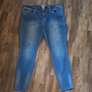 Mudd Women's Skinny Jeans in Deep Blue